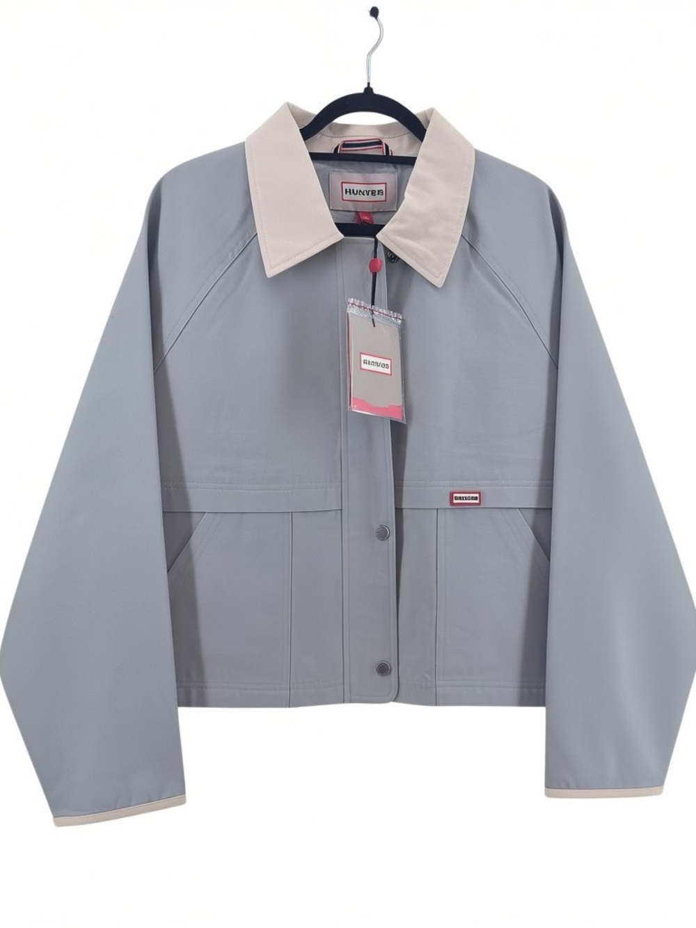 Hunter Cotton Utility Jacket NWT Large Utility Chic